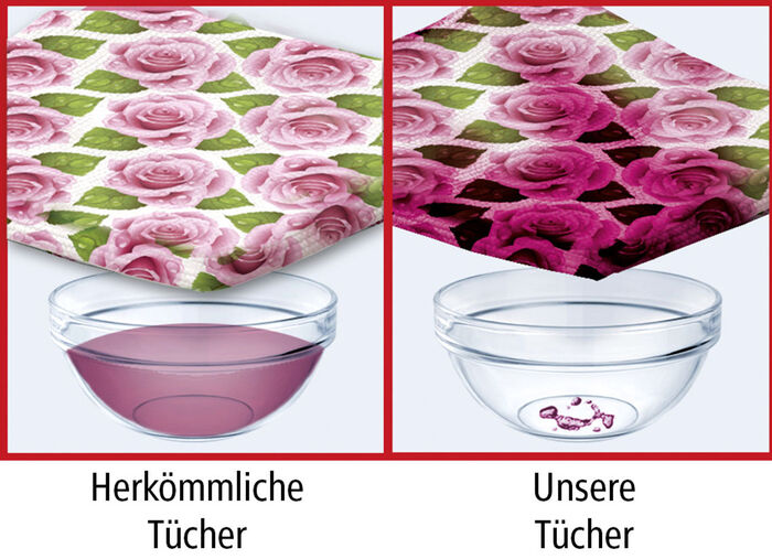 Microvezel theedoeken, set van 10 