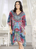 Sunflair tuniek, licht transparant