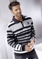 Poloshirt met borstzak met ritssluiting 