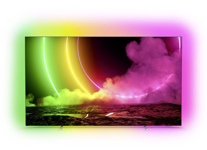 Philips 4K OLED TV met 4-zijdig Ambilight 