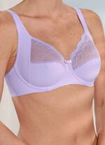 Formaat beugelbeha met elastische kant 