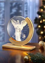 LED-tafellamp met verwisselbare glasruiten 