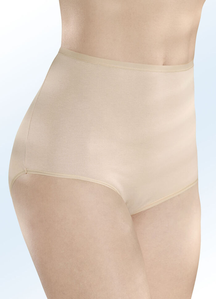 Set van twee Schiesser slips van biologisch katoen ZAND