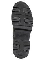 Waldl&auml;ufer, gevoerde dames enkellaarsjes, winterschoenen, breedte H, met lamsvacht ANTIEK ZILVER