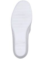 Muiltjes met decoratieve perforaties WIT