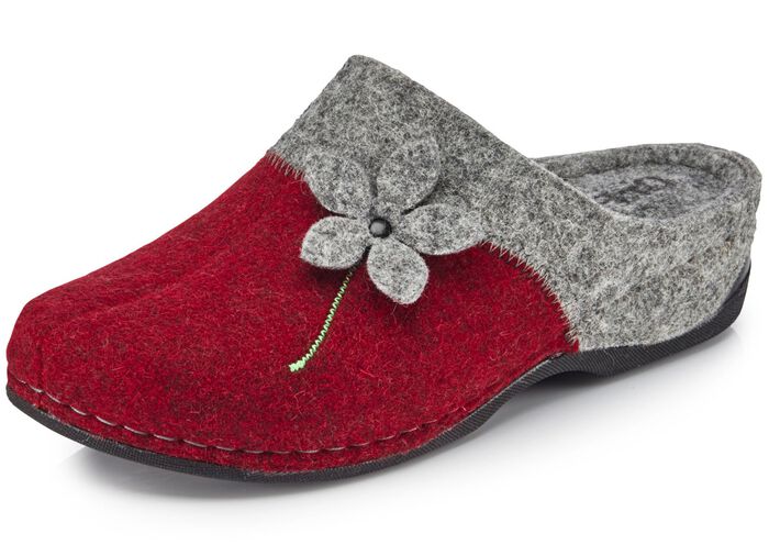 Laurina, klassieke damespantoffels, met anatomisch gevormd voetbed 