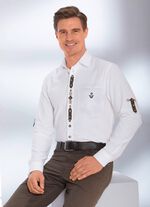 "OS-Trachten" overhemd met borduursel 