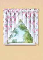 2-delige raamhanger met rozenmotief WIT-ROZE