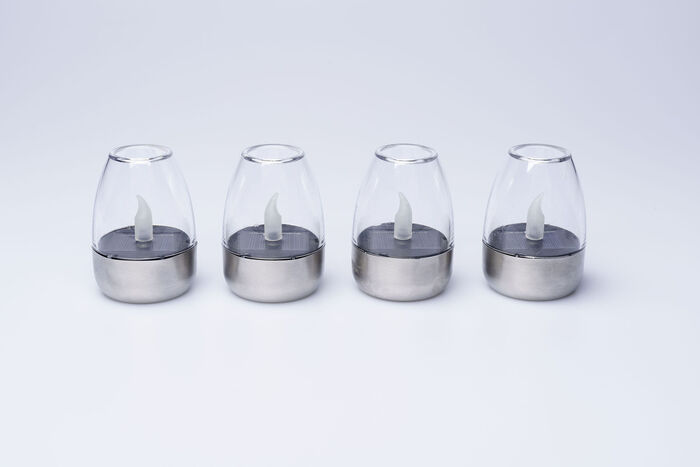 Solarlantaarns, set van 4