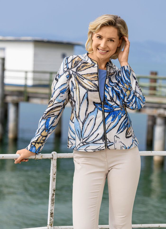 Kort jasje met indrukwekkend design 