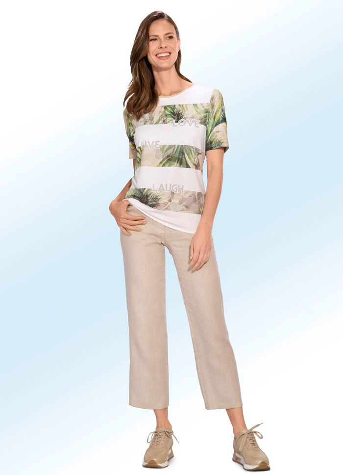 Linnen broek van hoge kwaliteit 