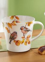 Mok van fijn bone china porselein KLEURRIJK