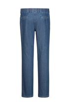 Combinatievriendelijke broek in 4 kleuren JEANSBLAUW