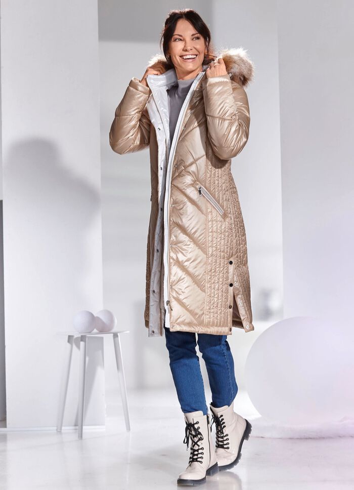 Jas met afneembare capuchon 