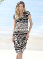 Laurina jurk met kapmouwen 