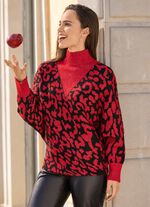 Vleermuisvormige trui 