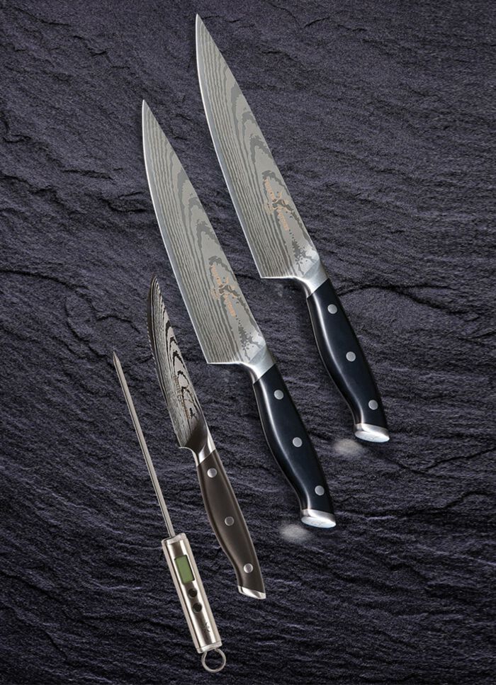 Hoogwaardige messen gemaakt van eersteklas roestvrij staal 