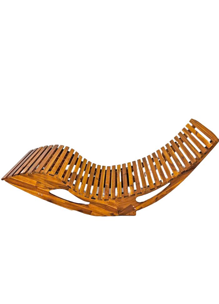 Opvouwbare schommelstoel van acaciahout 