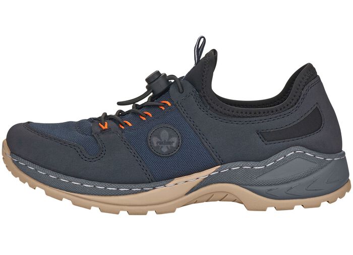 Rieker sneakers met uitneembare MemoSoft textielinleg DONKERBLAUW