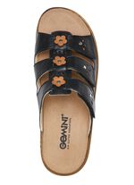 Gemini muiltjes met verstelbare klittenbandsluitingen ZWART