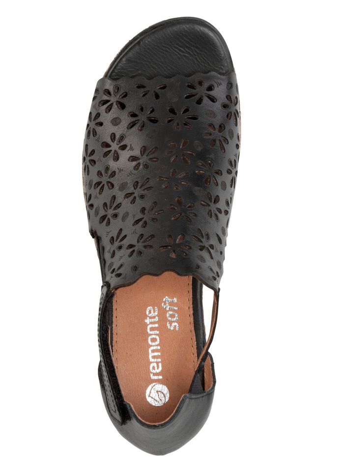 Sandaal met klittenbandsluiting 