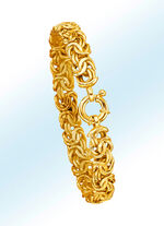 Zware armband met koningsschakels 