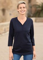 Overhemd met korte knoopsluiting 