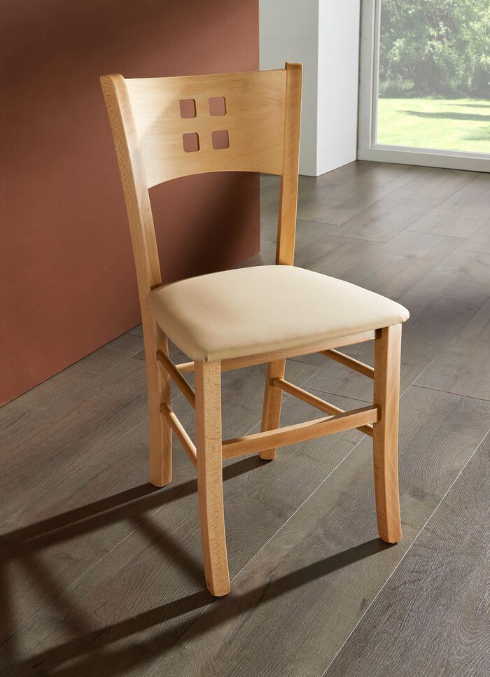 Combinatie sterke stoelen, set van 2 BEUKENCR&Egrave;ME