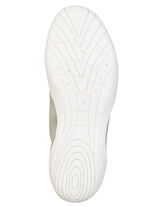 Comfortabele damesschoenen op blote voeten met uitneembaar voetbed ECRU