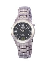 Master Time radiogestuurd dameshorloge gemaakt van titanium 