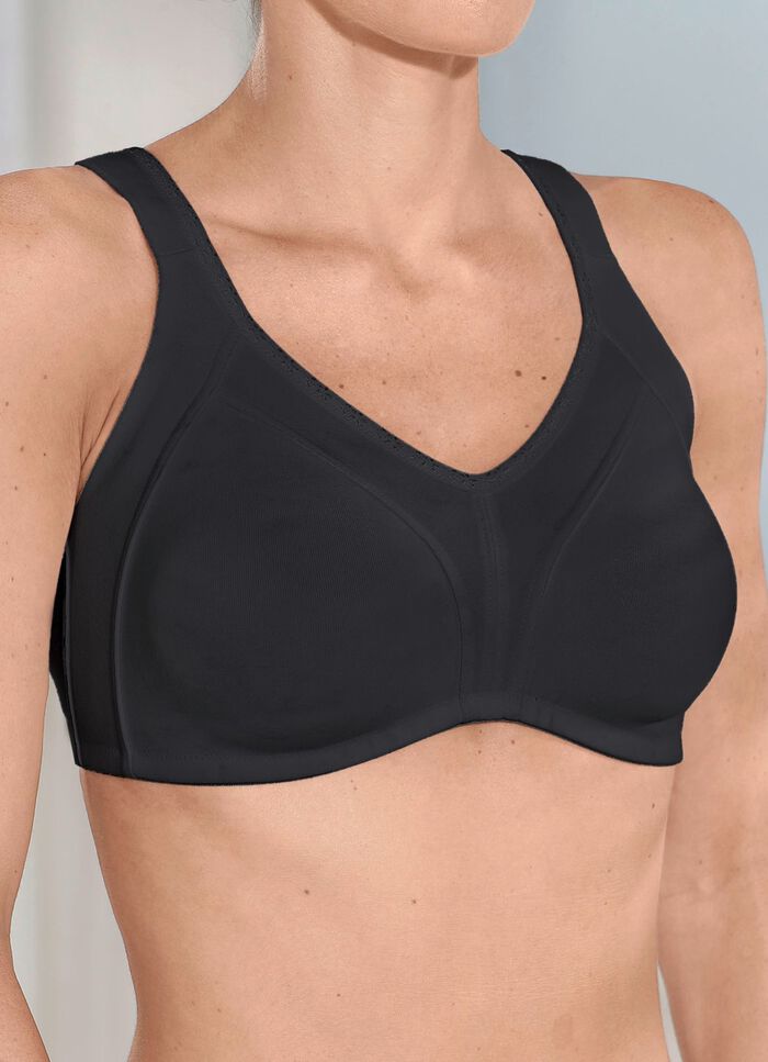 Naturana Minimizer-bh met een hoog katoengehalte SCHWARZ
