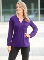 Overhemd met broderie anglaise 