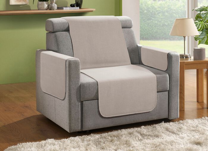 Beschermers met antislipcoating BEIGE