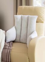 Gezellig rugkussen WIT