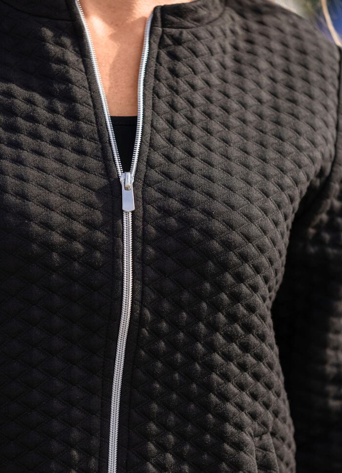 Blousejasje met opstaande kraag 