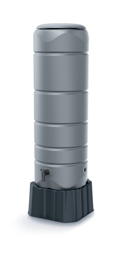 Regenton Tenso, 120L, vierkant, grijs 