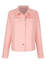 Denim jack met stijlvolle naden 