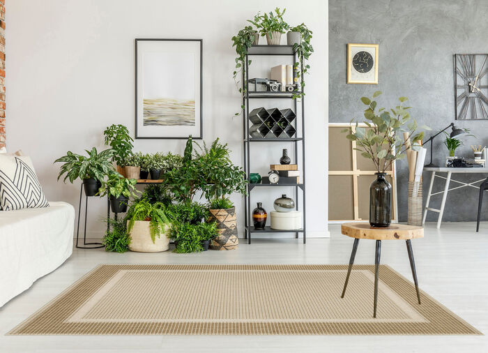 Bruggen en tapijt voor binnen en buiten BEIGE