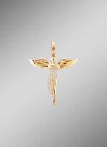 Kettinghanger 'Engel', met zirkonia, van Engelsrufer 