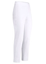 Zachte stretchbroek in 7/8 lengte WIT