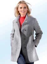 Jas met opstaande of liggende kraag 