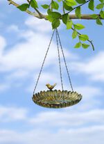Hangende vogelbad 