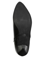 Andrea Conti, trendy dames enkellaarsjes, met rits ZWART