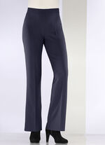 Chique broek met uitlopende enkels MARINE