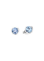 Oorknopjes platina 950/- 