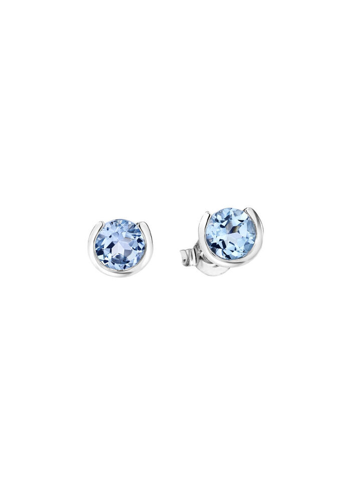 Oorknopjes platina 950/- 