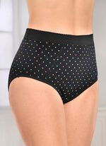 Set van vijf slips met verstevigd buikgedeelte 