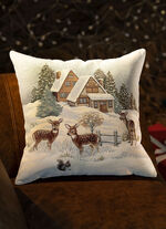 Kussenhoes reekalf met ritssluiting 