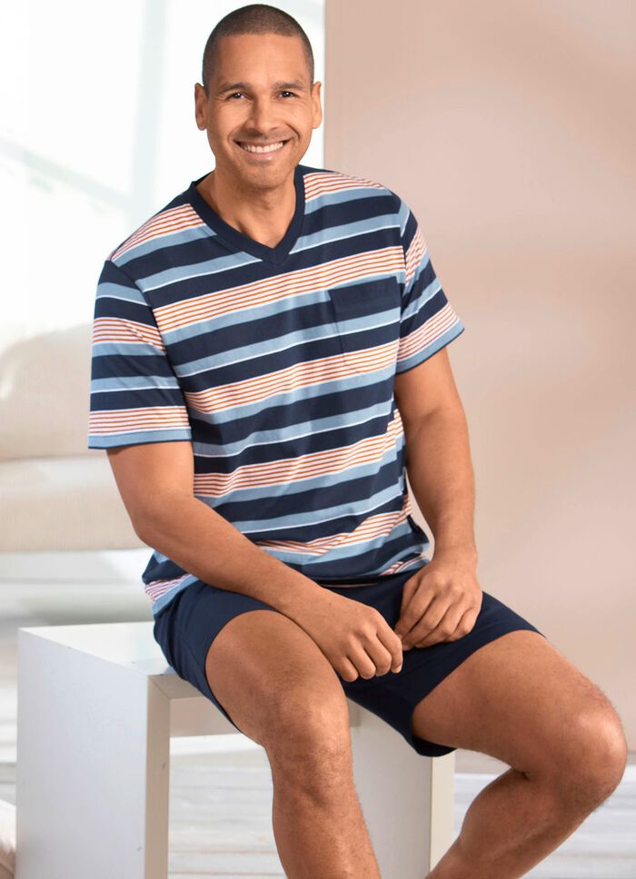 Twee-pack korte broeken met V-hals 