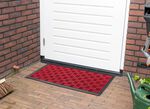 Deurmat met antislip rubberen achterkant 